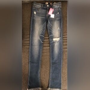 Sneak Peek Distressed Jeans NWT